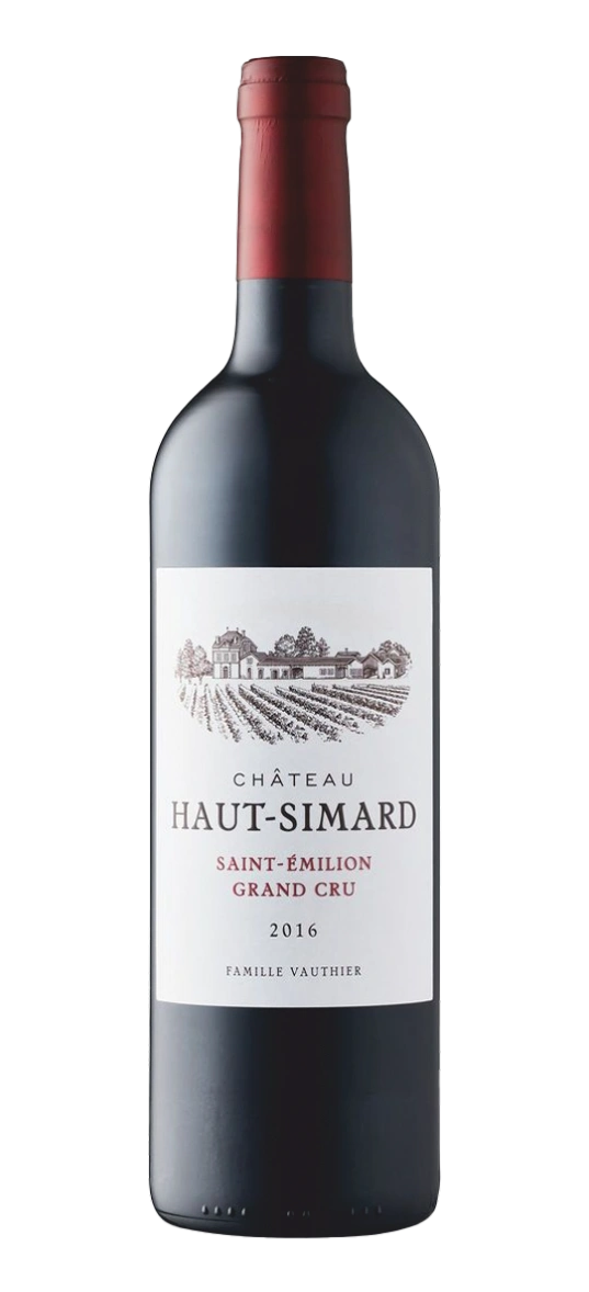 CHATEAU HAUT SIMARD SAINT EMILION GRAND CRU ROUGE 2016